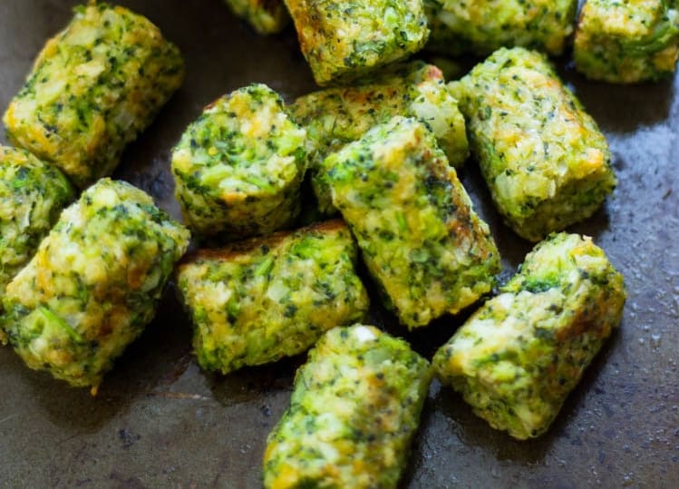 Easy way to help your toddler eat more vegetables – broccoli tots recipe