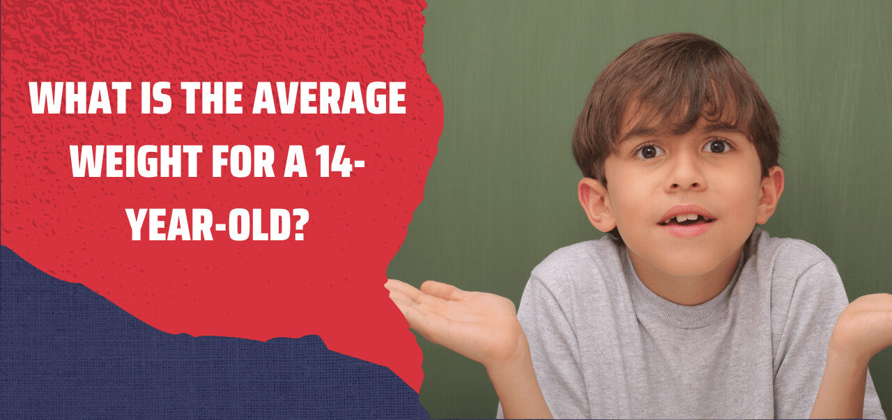 what is the average weight for a 14 year old