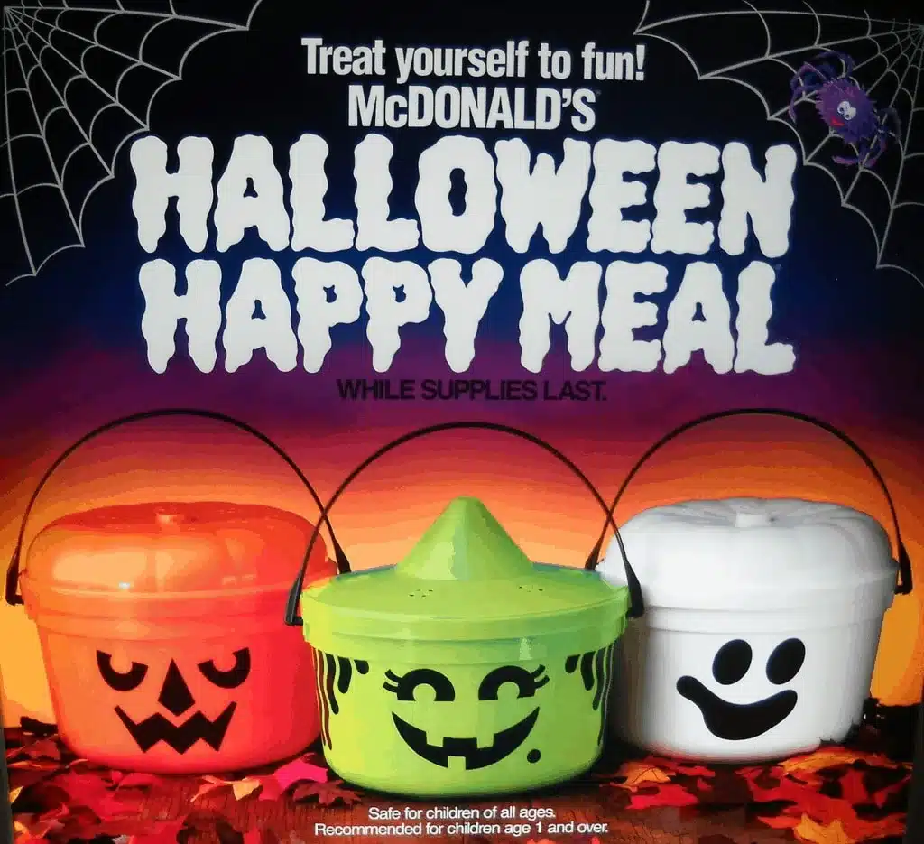 McDonald’s Halloween Boo Buckets 2024